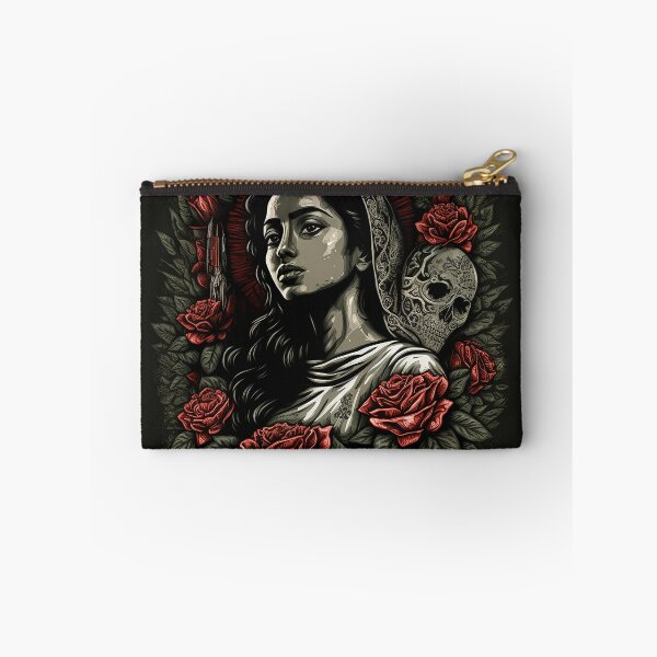 Item preview, Virgen de Guadalupe - Dark-Skinned Young Woman designed and sold by RuizCreative.