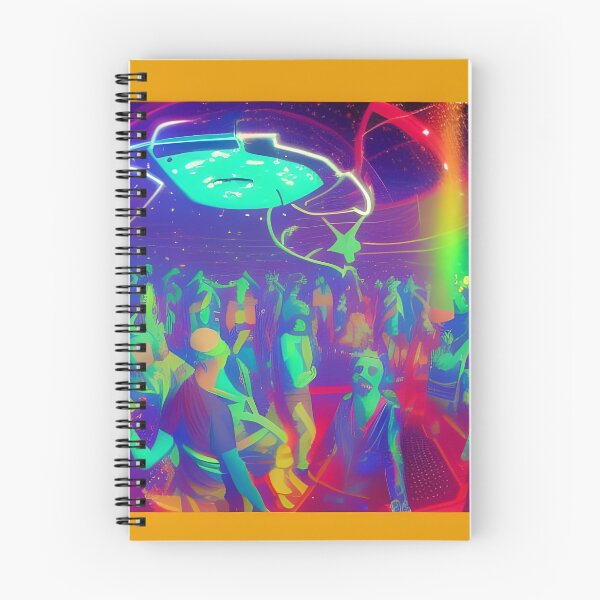 Item preview, A Secret Rave Party No.5 - Astral Cosmic AI Illustration designed and sold by Recall-Design.