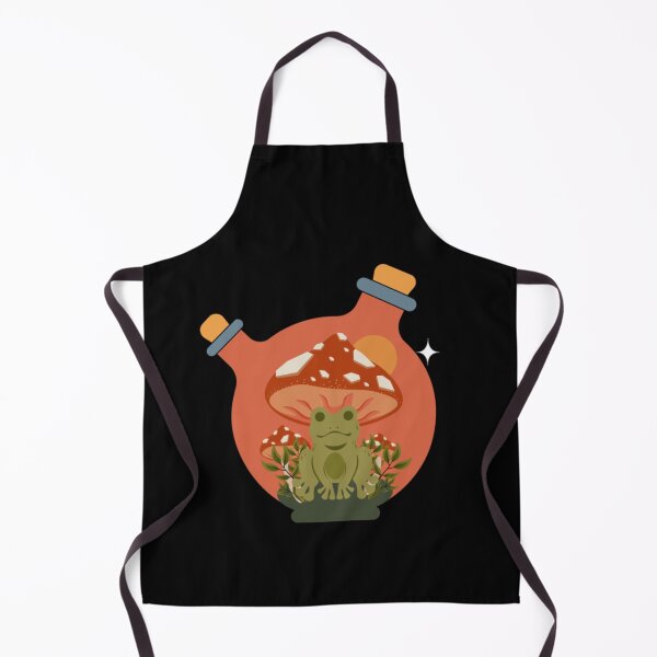 Item preview, Frog with mushroom in magic elixir designed and sold by dannyjar.
