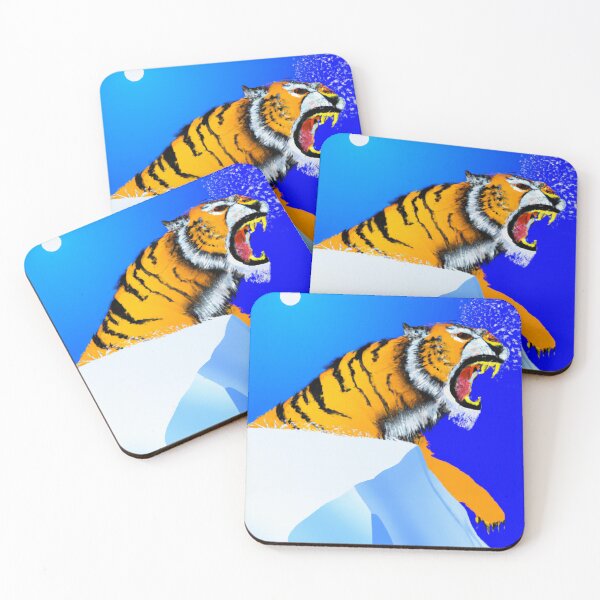 Item preview, Tiger on Glacier Land designed and sold by ChristCentered.