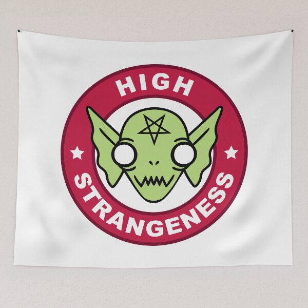 Item preview, High Strangeness designed and sold by CryptidCoven.