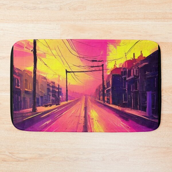Item preview, Synth-wave Sunset designed and sold by Verdant Rose Studio.