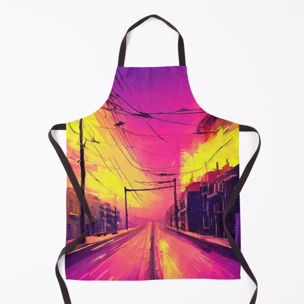Item preview, Synth-wave Sunset designed and sold by Verdant Rose Studio.