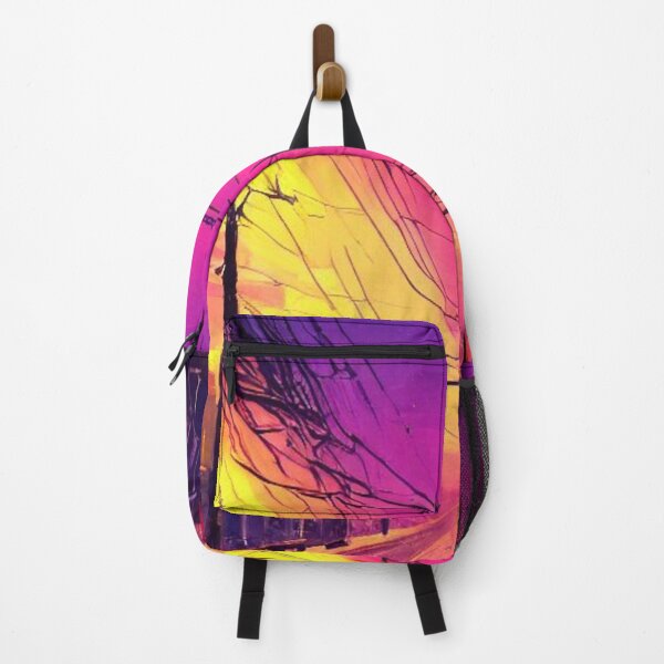 Item preview, Synth-wave Sunset designed and sold by Verdant Rose Studio.