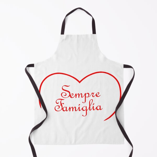 Item preview, Sempre Famiglia means Always Family in Italian (inside top of a heart) Red designed and sold by SunnyDazDesign.