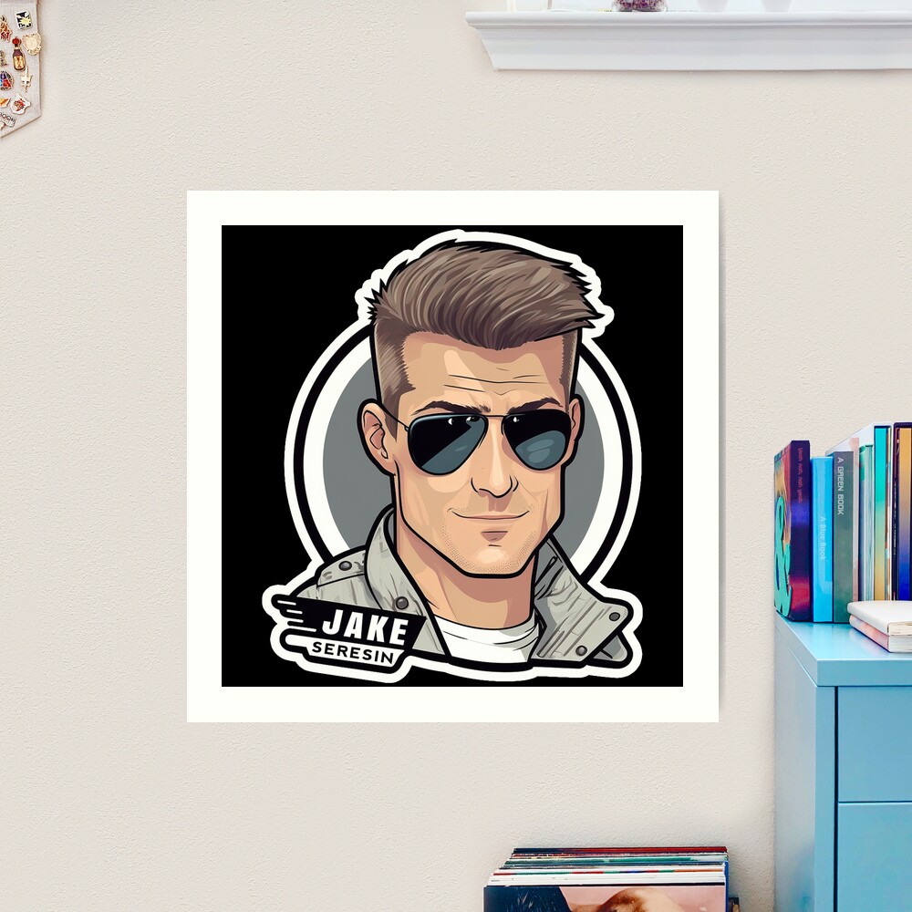 Jake Seresin The Hangman Top Gun Maverick Illustration 3 Art Print for  Sale by QuotesTeesStore