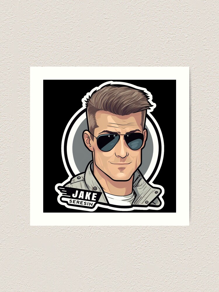 Jake Seresin The Hangman Top Gun Maverick | Sticker