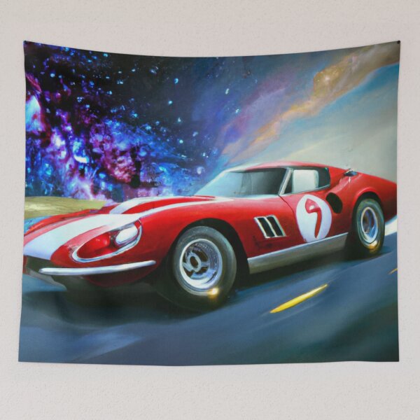 Item preview, Ferrari 250 GTO in space designed and sold by SpaceCars.