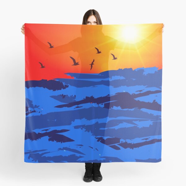 sun set A Scarf