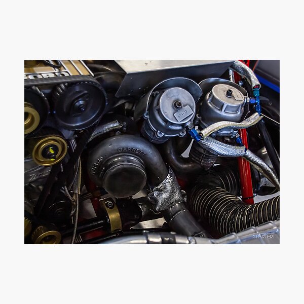turbo-engine Photographic Print