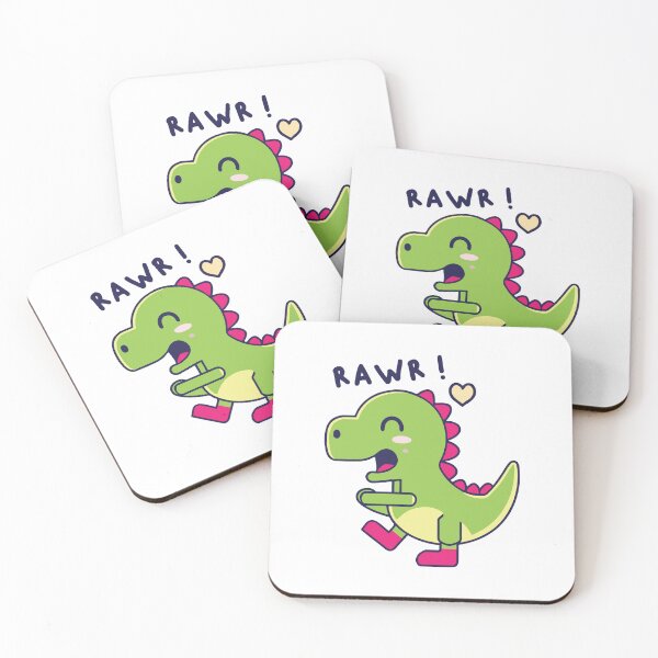 Item preview, what does rawr mean in dinosaur - Cute dinosaur birthday designed and sold by KawaiiBombShop.