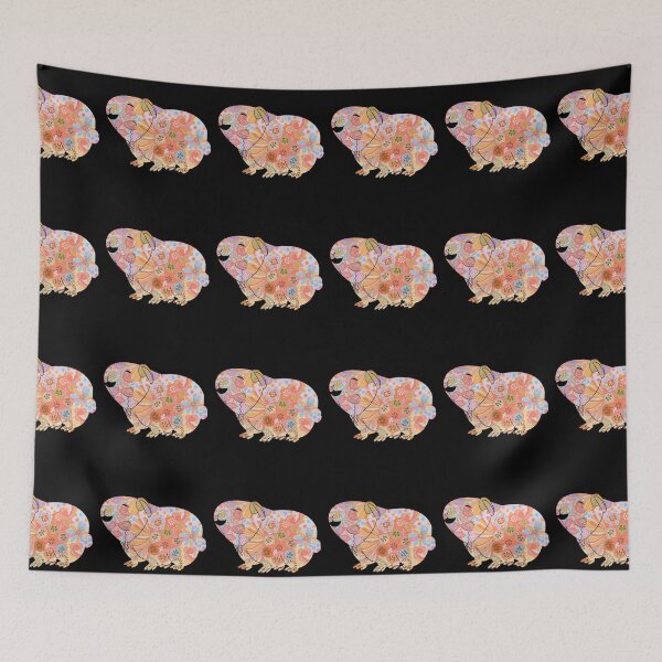 Item preview, Guinea Pig Floral designed and sold by 37jlee.