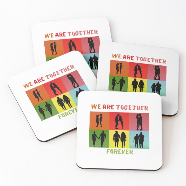 Item preview, We are together forever, T-shirt, stickers. Beloved woman, beloved woman designed and sold by Rowbic.