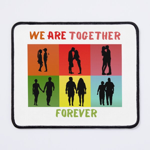 Item preview, We are together forever, T-shirt, stickers. Beloved woman, beloved woman designed and sold by Rowbic.