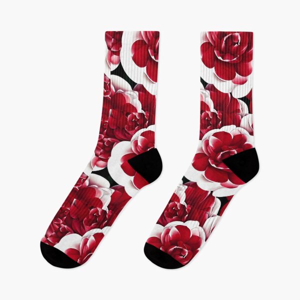 Item preview, Red camellia flower designed and sold by gramizzia.