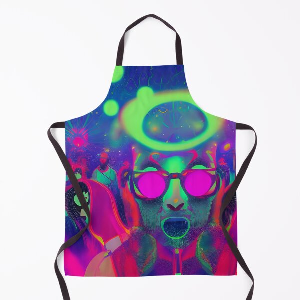 Item preview, A Secret Rave Party No.9 - Astral Cosmic AI Illustration designed and sold by Recall-Design.