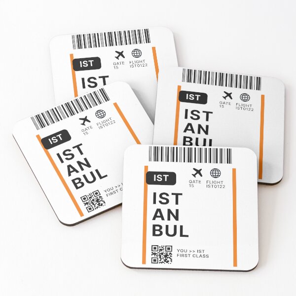 Item preview, Istanbul Flight Ticket Boarding Pass Travel designed and sold by St3fy.