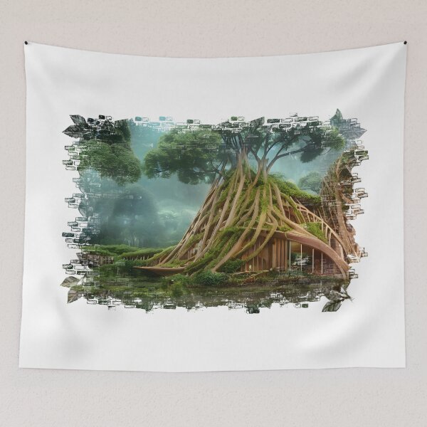 Item preview, House, Organic, Below zero emissions, Grow Your Home! designed and sold by Digisabella.