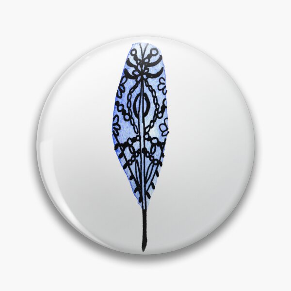 Item preview,  Secret Blue Feather designed and sold by missmann.