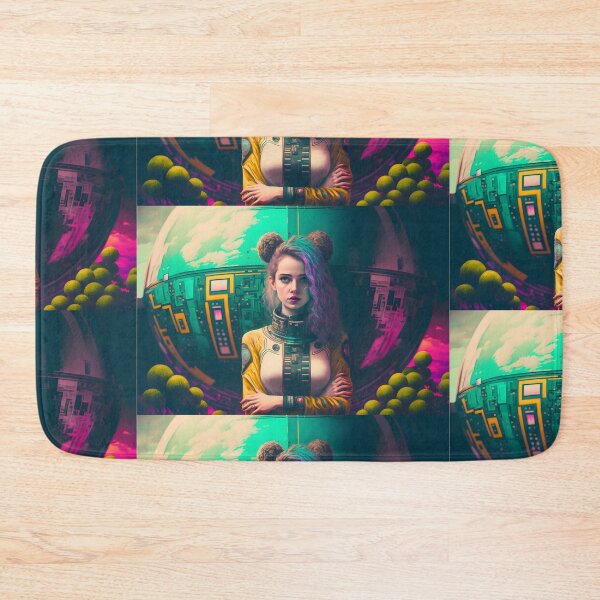 Item preview, Fashion photography of a cute woman smiling cinematic designed and sold by ArtShanth.