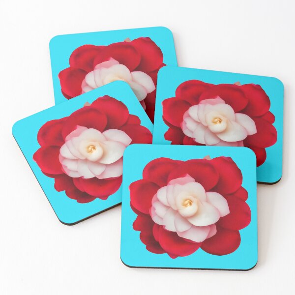 Item preview, Red camellia flower designed and sold by gramizzia.