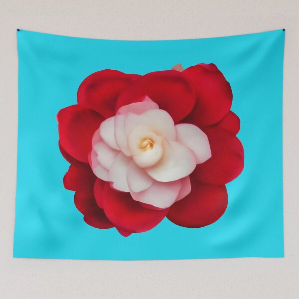 Item preview, Red camellia flower designed and sold by gramizzia.