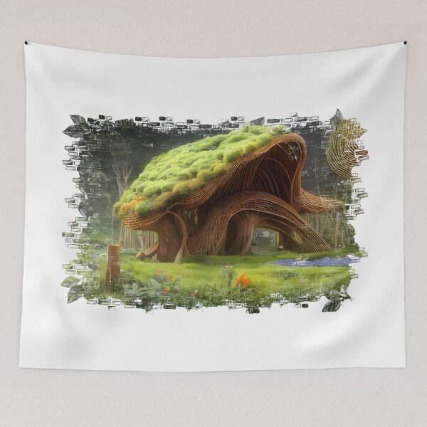 Item preview, House, Organic, Below zero emissions, Grow Your Home! designed and sold by Digisabella.