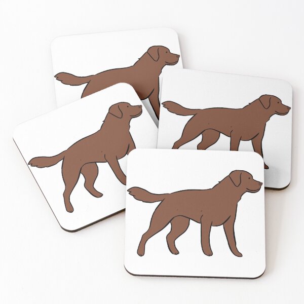 Item preview, Brown labrador retriever illustration  designed and sold by Yarafantasyart.