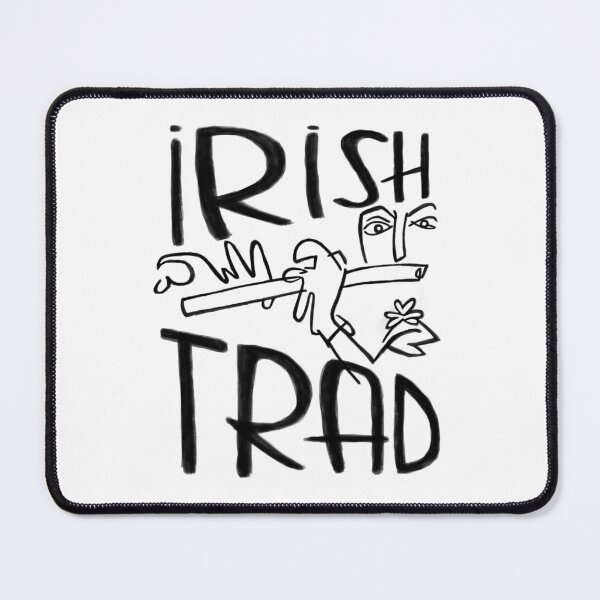 Item preview, Irish Music, Flute Player, Irish Trad designed and sold by badlydrawnbabe.