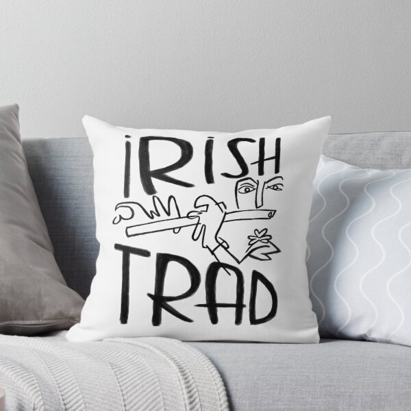Item preview, Irish Music, Flute Player, Irish Trad  designed and sold by badlydrawnbabe.