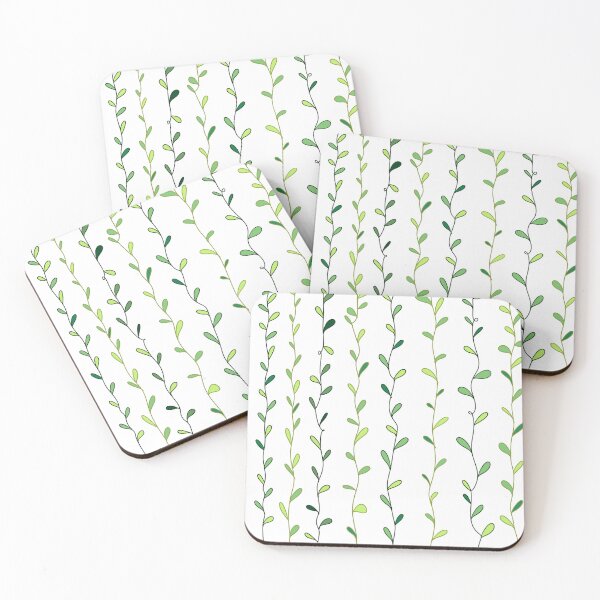 Item preview, Leafy pattern designed and sold by Blissful Brushes.