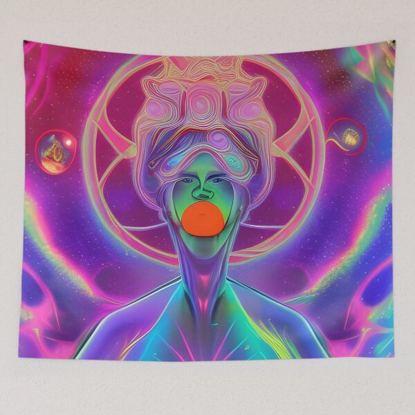 Item preview, Im Back by Dope Demand No.3 - Astral Cosmic AI Illustration designed and sold by Recall-Design.