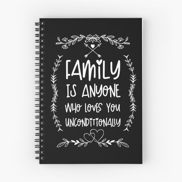 Item preview, Family Is Anyone Who Loves You Unconditionally valentines designed and sold by gifts-ideas.