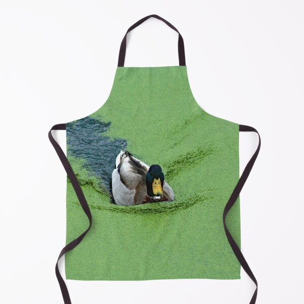 Item preview, Mallard Duck Swimming Green Pond designed and sold by Anna Lemos.