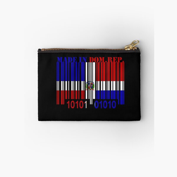 Item preview, Dominican Republic Barcode Flag Made In... designed and sold by Netsrotj.