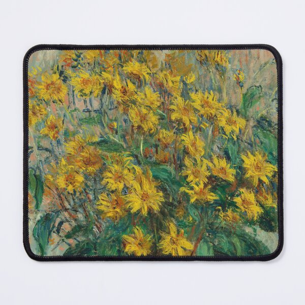 Item preview, Claude Monet Jerusalem Artichoke Flowers designed and sold by BoldDuck.