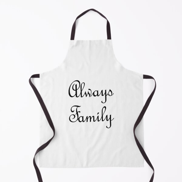 Item preview, Always Family in script letters - black designed and sold by SunnyDazDesign.