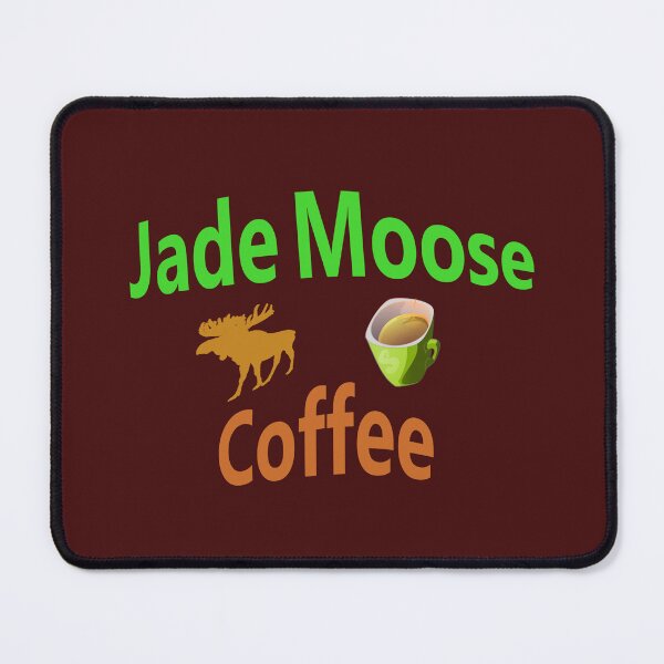 Item preview, Jade Moose Coffee abstract design designed and sold by lobodelnoir.