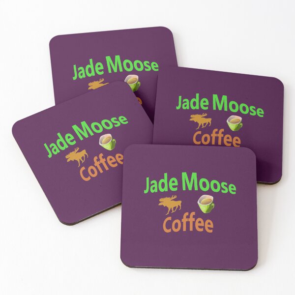 Item preview, Jade Moose Coffee abstract design  designed and sold by lobodelnoir.