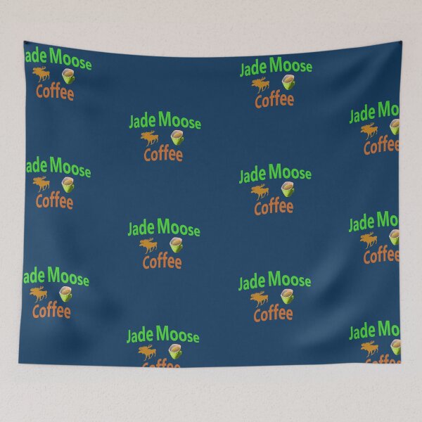 Item preview, Jade Moose Coffee abstract design  designed and sold by lobodelnoir.