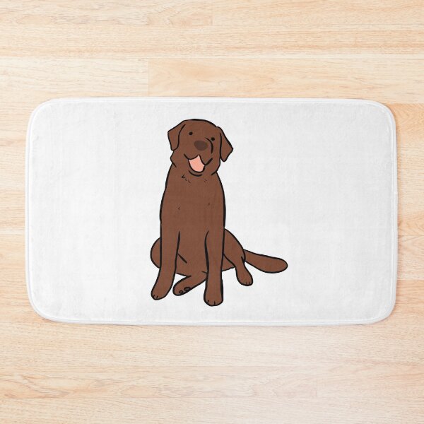 Item preview, Brown labrador retriever illustration  designed and sold by Yarafantasyart.