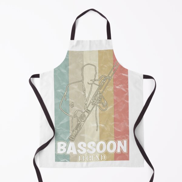 Item preview, The Bassoon Legend is in the House Retro Bassoon Artist designed and sold by Cedinho.