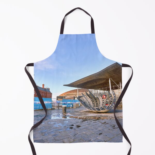 Item preview, Cardiff Bay, The Pierhead Building And The Senedd designed and sold by VnGphoto.