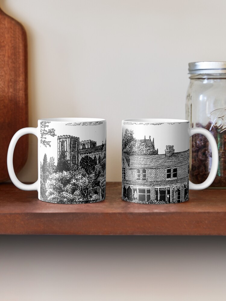 "Ripon Cathedral from the Water Rat Pub" Coffee Mug for Sale by