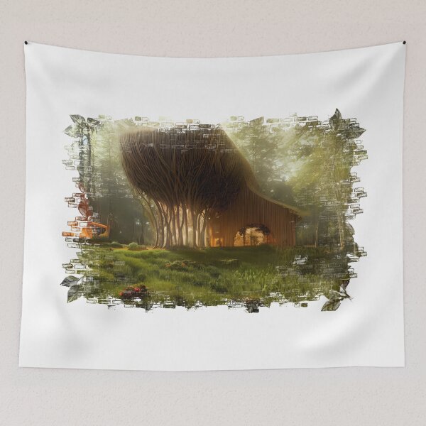 Item preview, House, Organic, Below zero emissions, Grow Your Home! designed and sold by Digisabella.