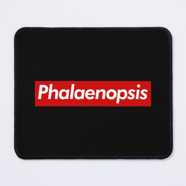 Item preview, Phalaenopsis White Text - Red Background designed and sold by PEK1787.