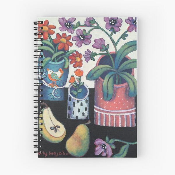 Item preview, Happy Still Life with Flowers and Pears designed and sold by Chezholly.