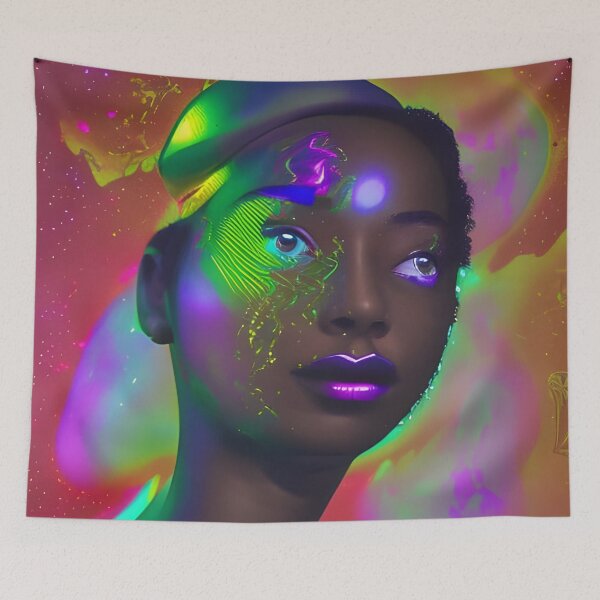 Item preview, Im Back by Dope Demand No.8 - Astral Cosmic AI Illustration designed and sold by Recall-Design.