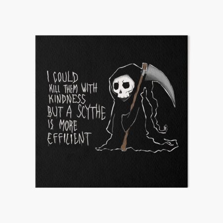 grim reaper 2 Poster by Kaputtkowski Art Shop