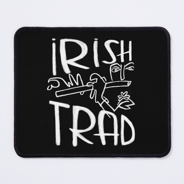 Item preview, Irish Music, Flute Player, Irish Trad  designed and sold by badlydrawnbabe.